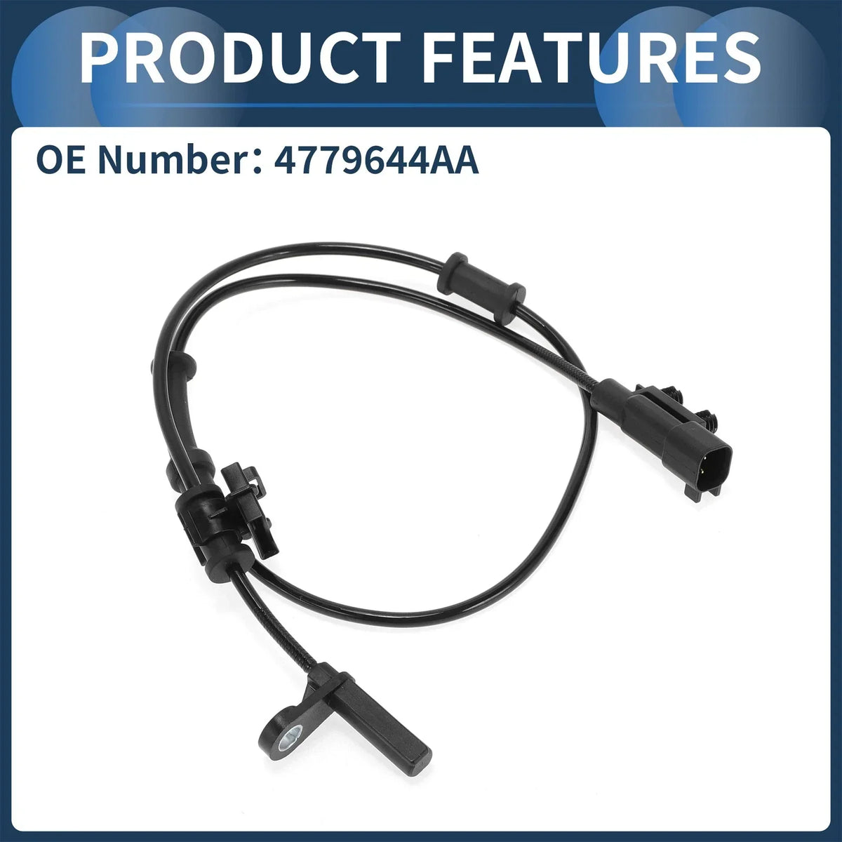 ABS Wheel Speed Sensor Rear Right for Dodge Challenger 2015-2023
