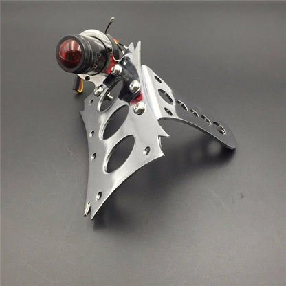 License Bracket Chrome for Harley Chopper Touring Bobber