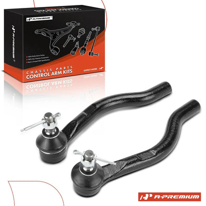 2X Front Outer Tie Rod End for Honda Civic (2016–2021) Insight (2019–2022)