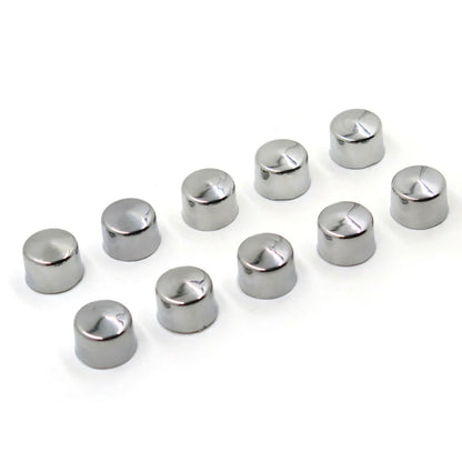 10pcs Chrome Allen Socket Bolt Cap Dress Kit for Harley