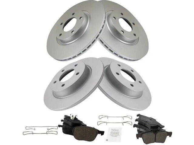 Brake Pad and Rotor Kit for Mazda 3 2004-2005 (2.3L 4 Cyl, CG984QK)