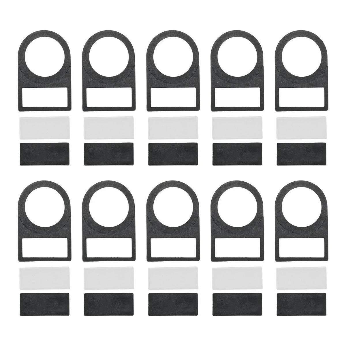 Pushbutton Switch Panel Label Frame for
