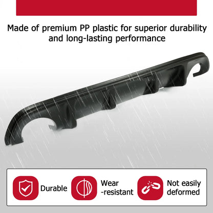 Bumper Diffuser Lip Spoiler for Infiniti Q50 2014-2017 Rear
