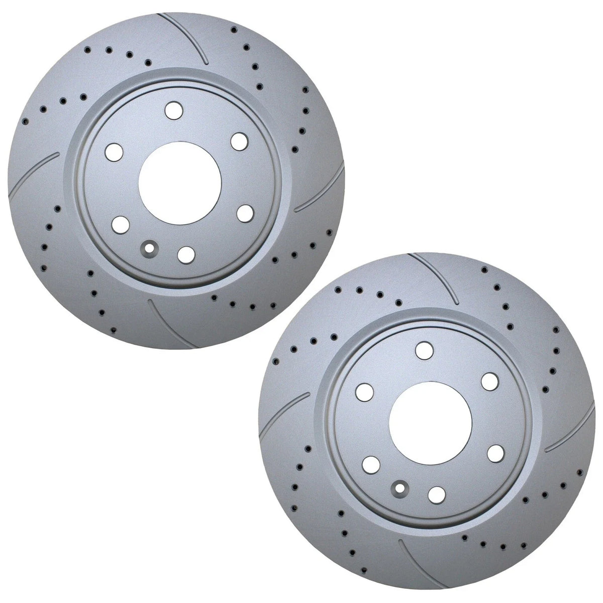 325mm Drilled Brake Rotors for Chevy GMC Saturn - Set of 2