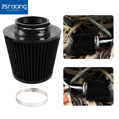 Cold Air Intake 3" Cone Filter for Toyota Hilux N70 2005-2015