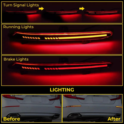 LED Reflector Tail Light for 2018–2022 Honda Accord