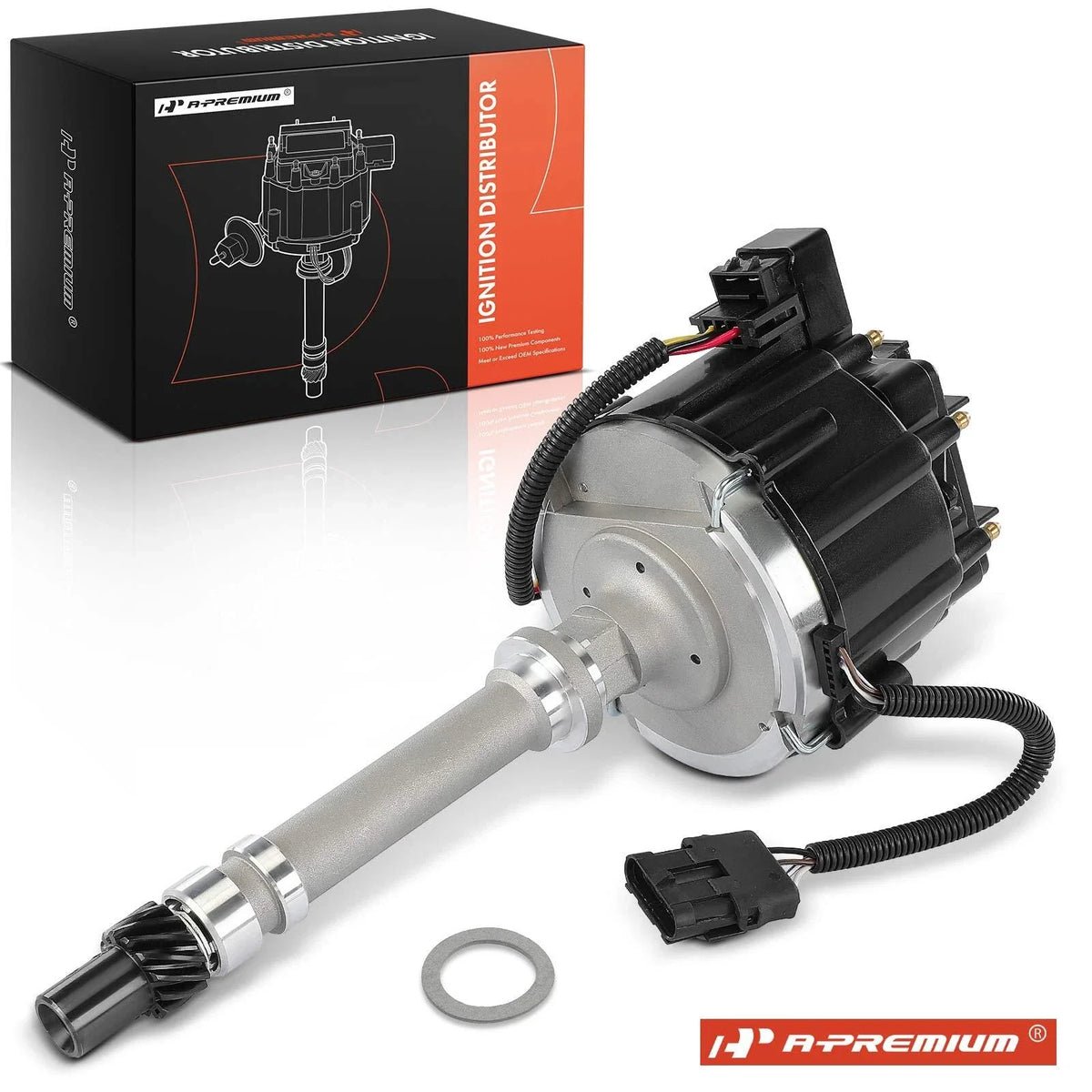 Ignition Distributor with Cap & Rotor for Chevy Malibu/Impala (1980–1983)