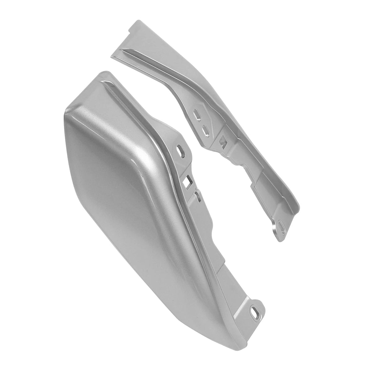 Mid Frame Deflectors - Silver for 2009-2023 Harley Touring Electra Glide