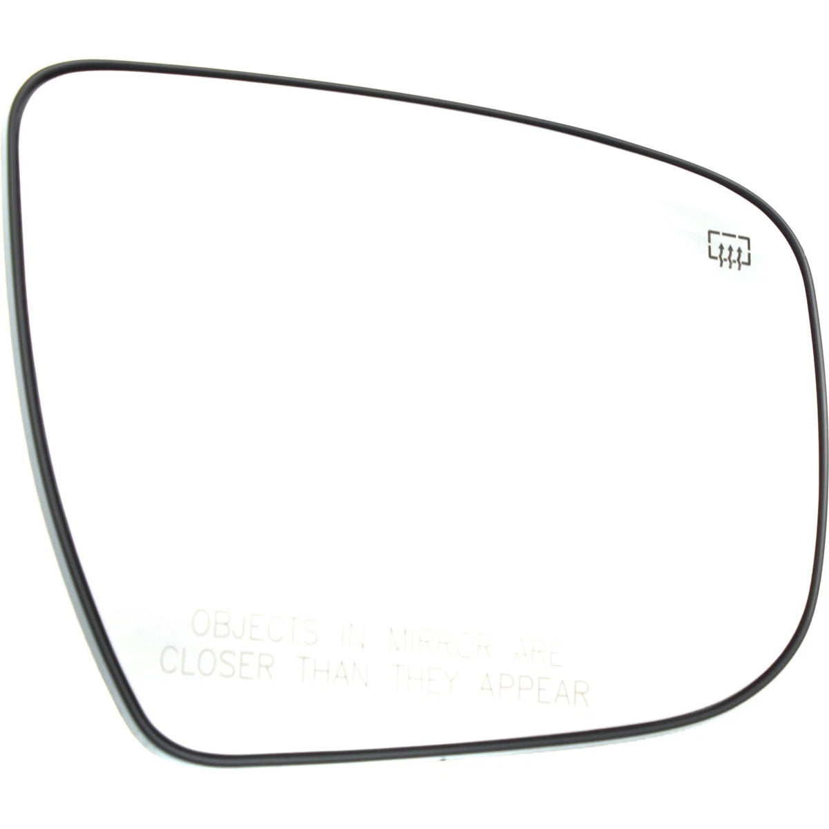 Mirror Glass for Nissan Juke Right (2015–2017) with Backing Plate