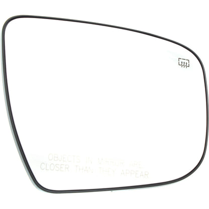Mirror Glass for Nissan Juke Right (2015–2017) with Backing Plate