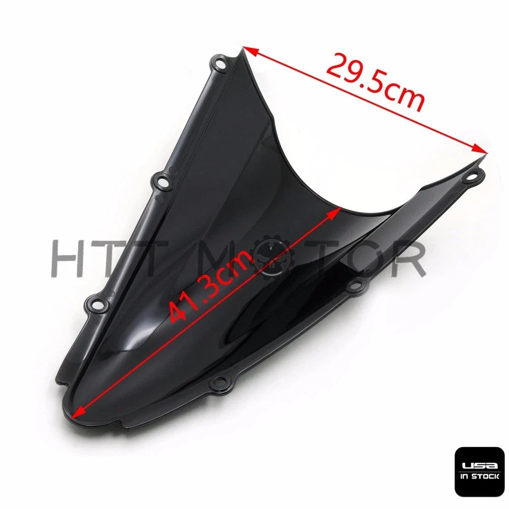Black Windshield for Motorcycle YZF R1 (2000–2001) - Yamaha