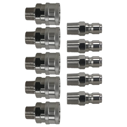 3/8" NPT Pressure Washer Quick Connect Adapter Plug Socket (Universal)