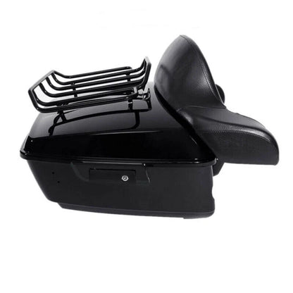 Trunk Backrest Pad Mount Rack for Harley Touring (1997-2008)