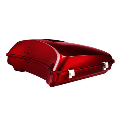 Razor Trunk for 2014-2025 Harley Road King Glide in Velocity Red Sunglo