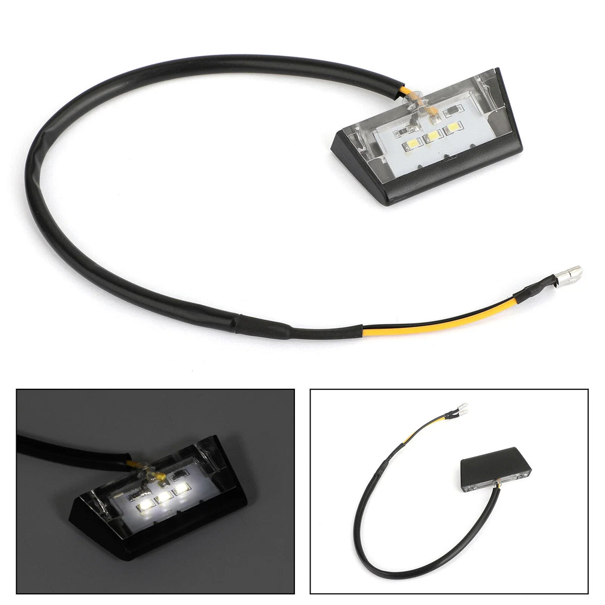 3X Rear Motorcycle License Plate LED Light (T9)