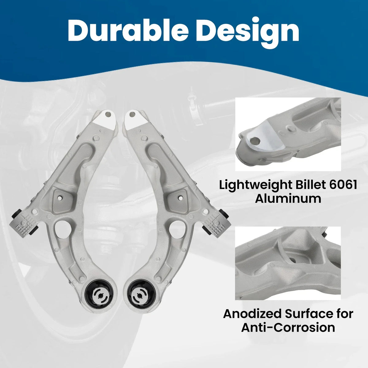 Front Control Arm Pair for Jeep Cherokee 2014 to 2018