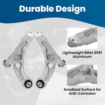 Front Control Arm Pair for Jeep Cherokee 2014 to 2018