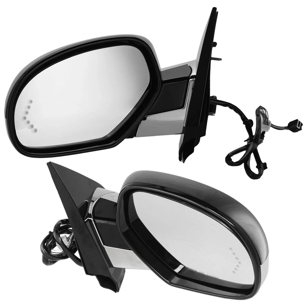 Heated Mirrors Set of 2 for Cadillac