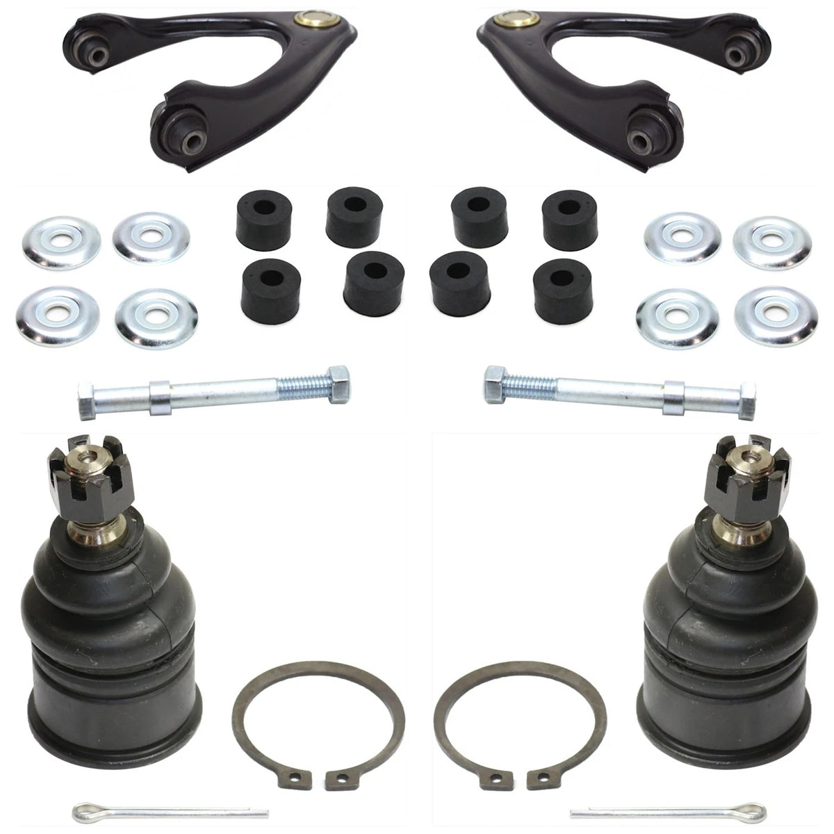 Control Arm Set of 2 Front Upper