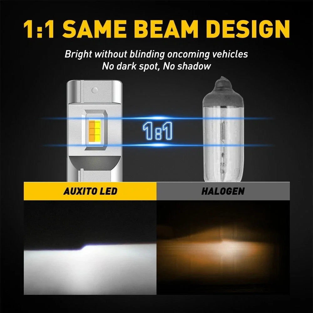 LED Fog Light Bulbs 2X H8 H11 Dual Color