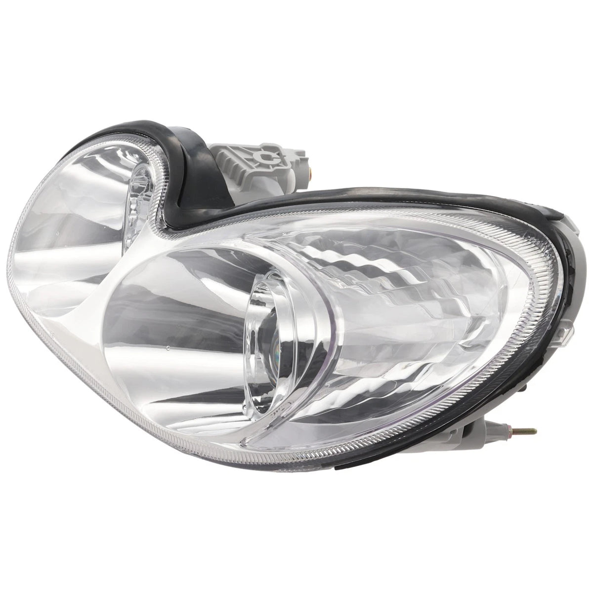 Driver Side Headlight for Hyundai Sonata (2002–2005) Halogen with Bulb