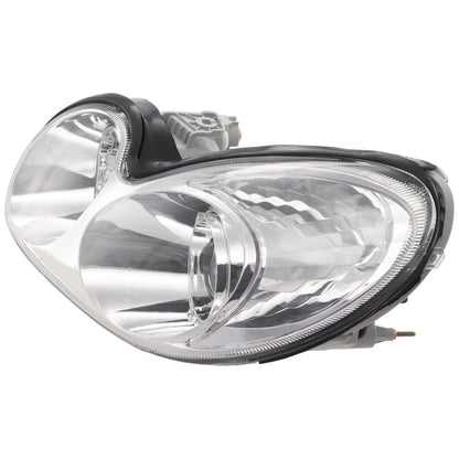Driver Side Headlight for Hyundai Sonata (2002–2005) Halogen with Bulb