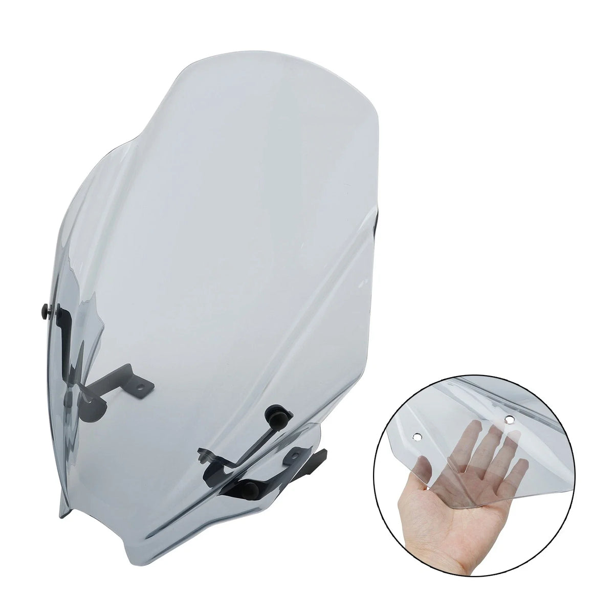 2023-2024 Suzuki GSX-8S Windshield WindScreen in Gray