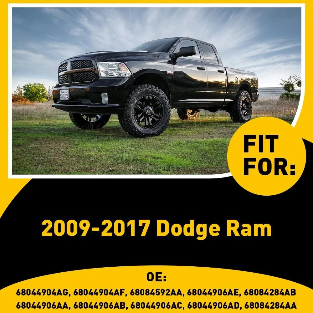 Tailgate Handle Backup Camera for Dodge Ram 1500 2500 3500 (2009–2017)