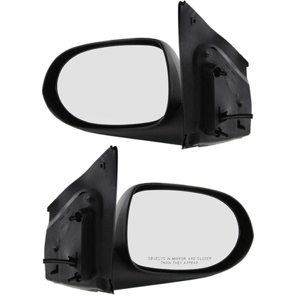 Power Mirror Pair - Textured Black for Dodge Caliber 2007-2012