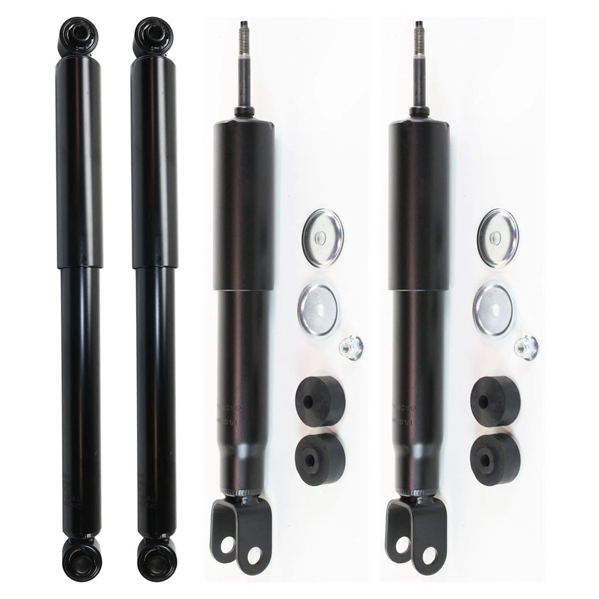 Shock Set of 4 for Chevy Yukon Suburban GMC (1992–2023)