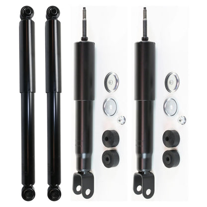 Shock Set of 4 for Chevy Yukon Suburban GMC (1992–2023)