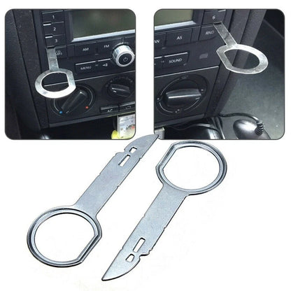 2pcs Radio Tools for Car Stereo Removal Accessory