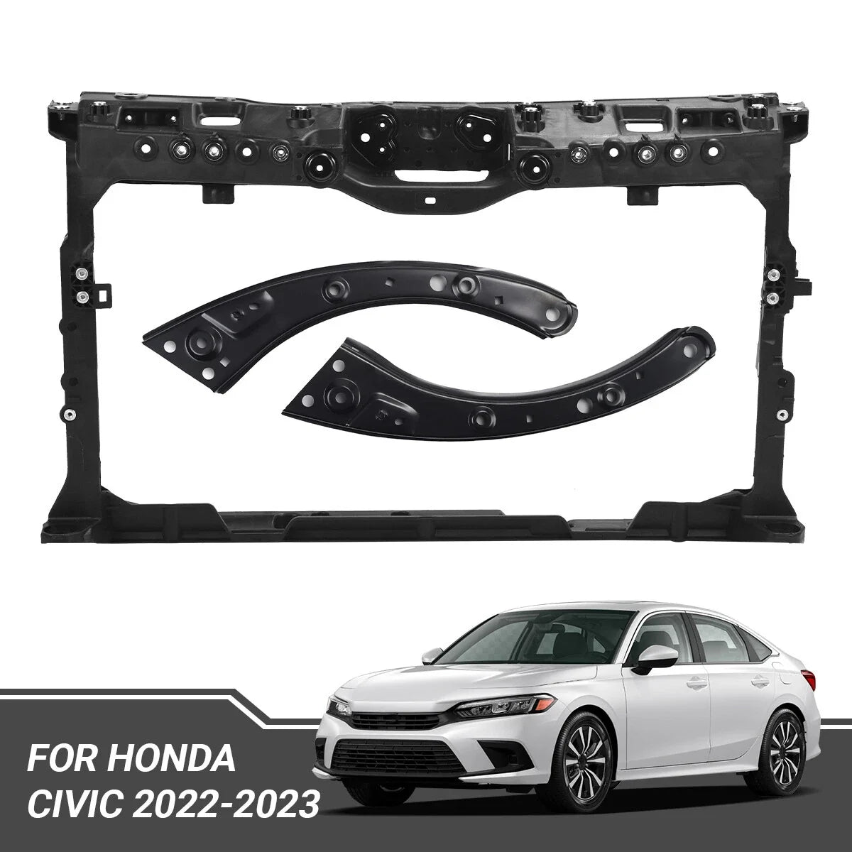 Radiator Core Support with Bracket for Honda Civic (2022–2024)