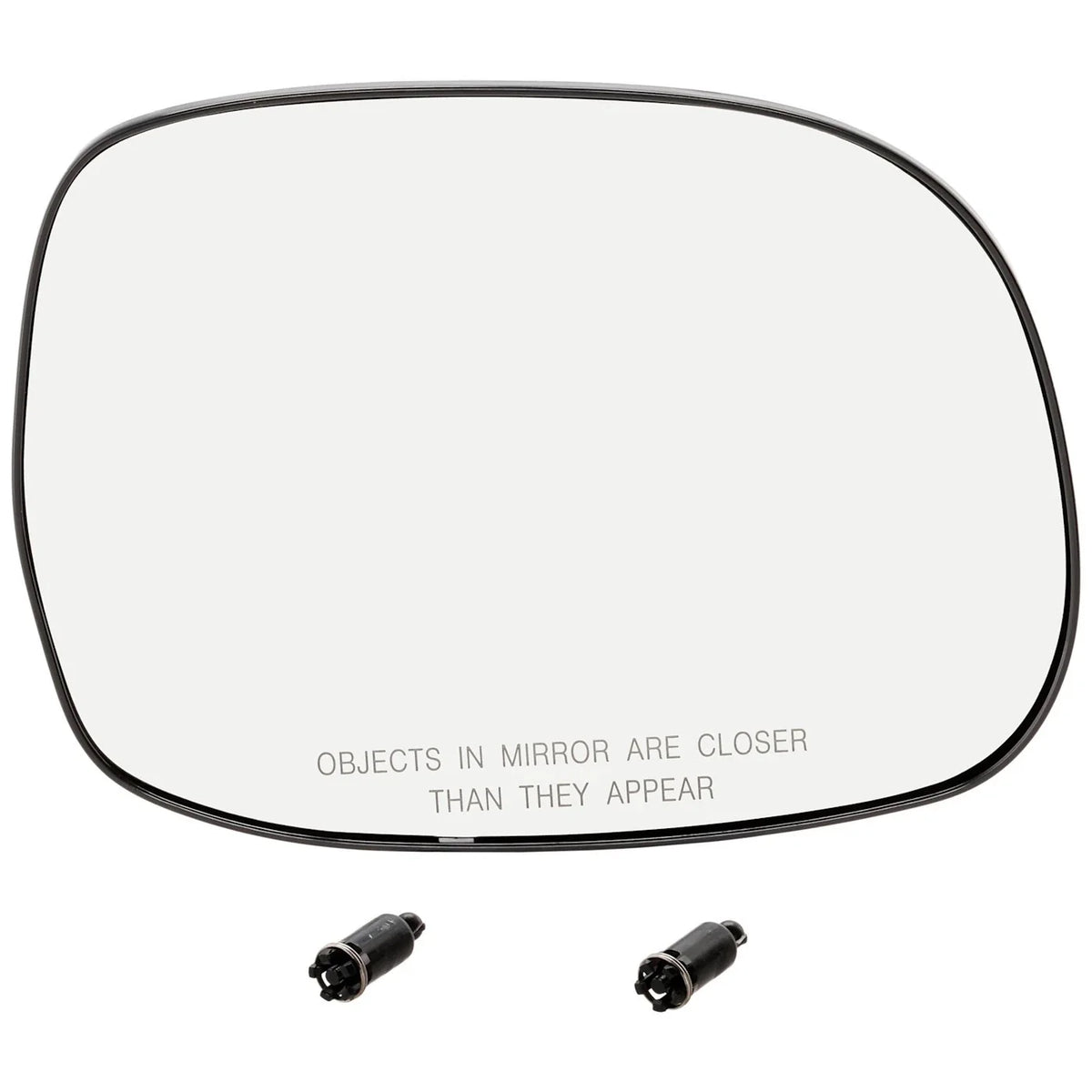 Mirror Glass for Toyota Sequoia (2001–2007) with Backing Plate, Passenger Side