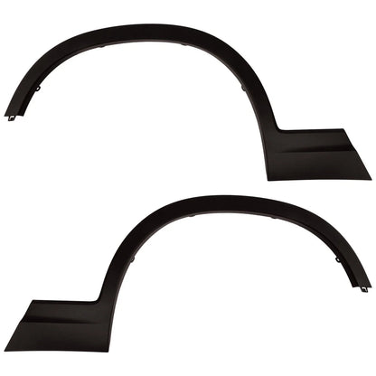2-Piece Rear Fender Trim Moldings for Toyota Hilux N70