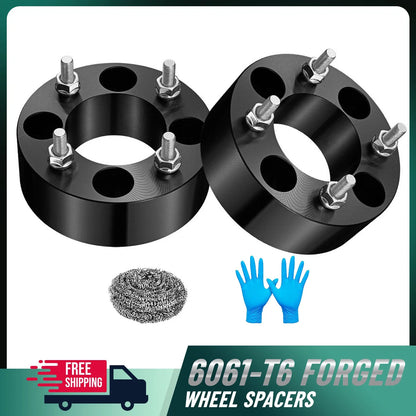 Wheel Spacers 2" (M10x1.25, 76mm) for Yamaha Rhino & Kawasaki - Pair