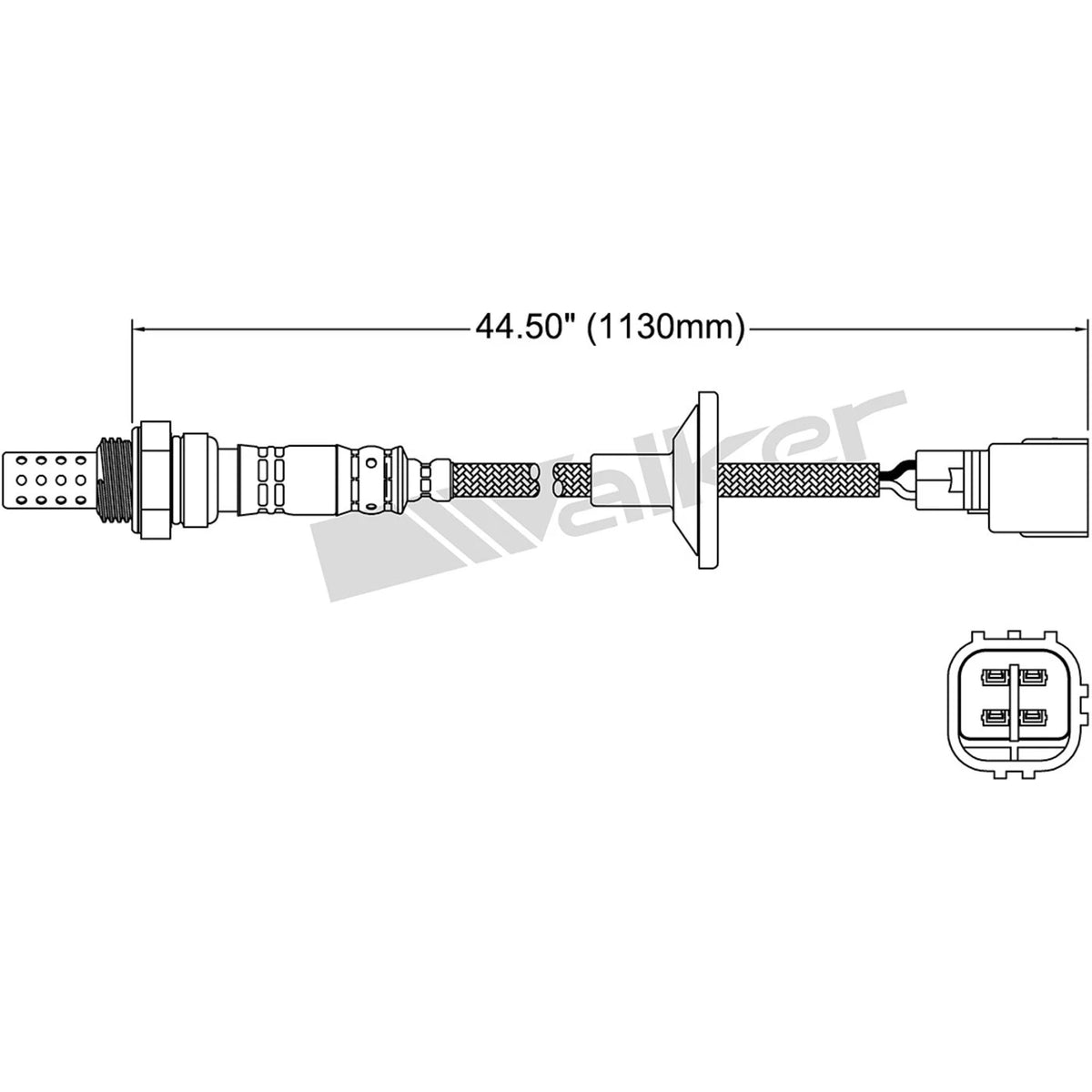 O2 Oxygen Sensor for Walker Products 350-34503 (Driver Left Side)