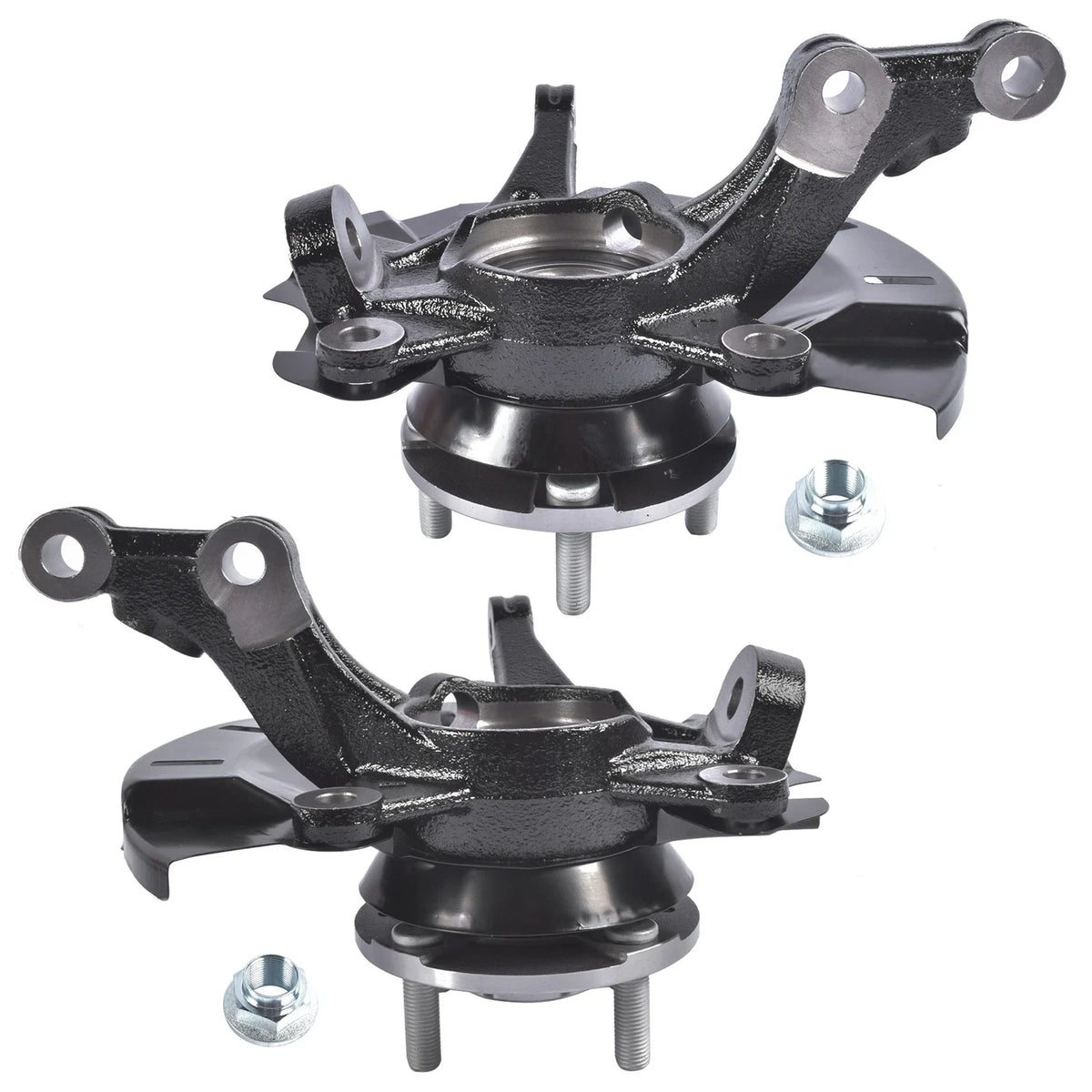 2X Steering Knuckle Assembly for Dodge Attitude, Hyundai Accent