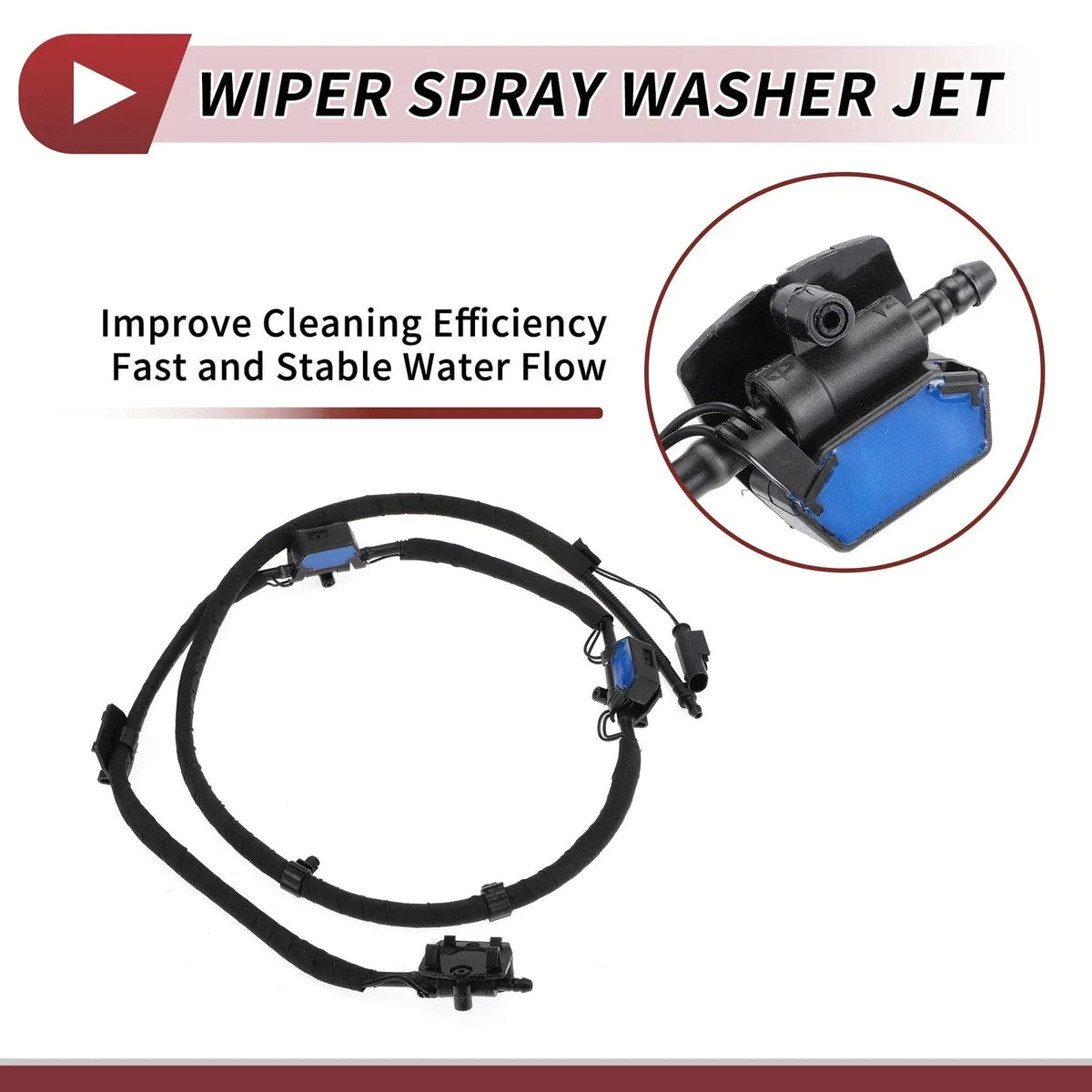 Front Washer Nozzle for BMW X5 2007 to 2013 - 1pc