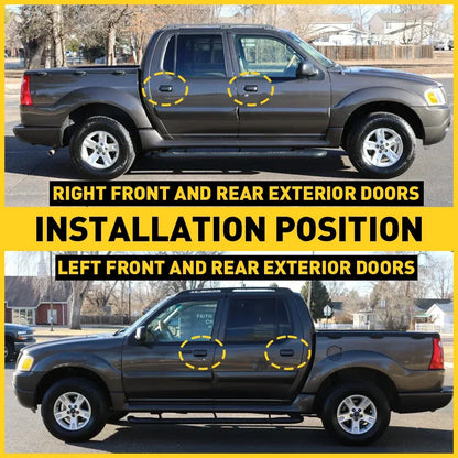 Exterior Door Handle for Ford Explorer (1998–2003) Driver/Passenger Side