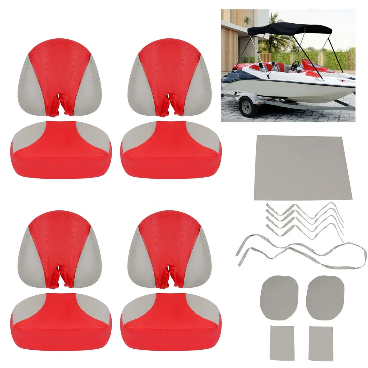 Full Set PVC Seat Covers for Sea-Doo Speedster 150 (2007–2011)
