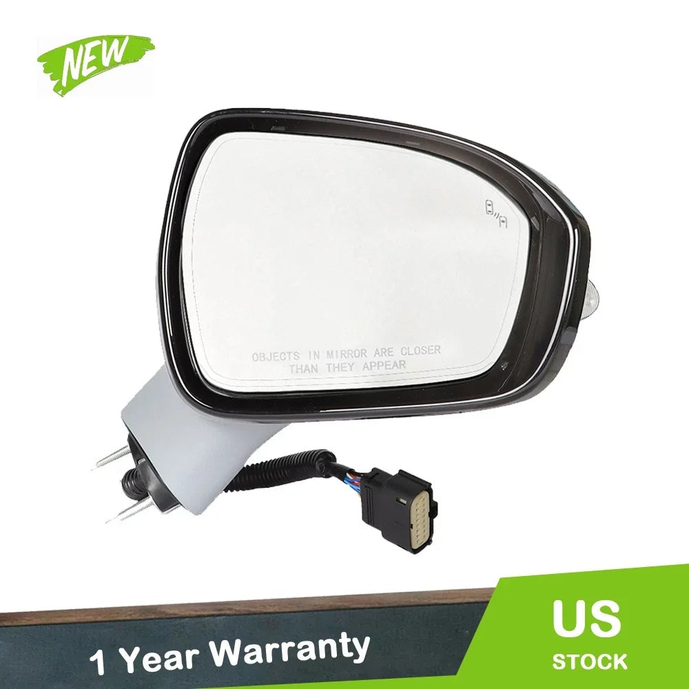 Passenger Side Reversing Mirror for Ford Fusion (2018) with BLIS