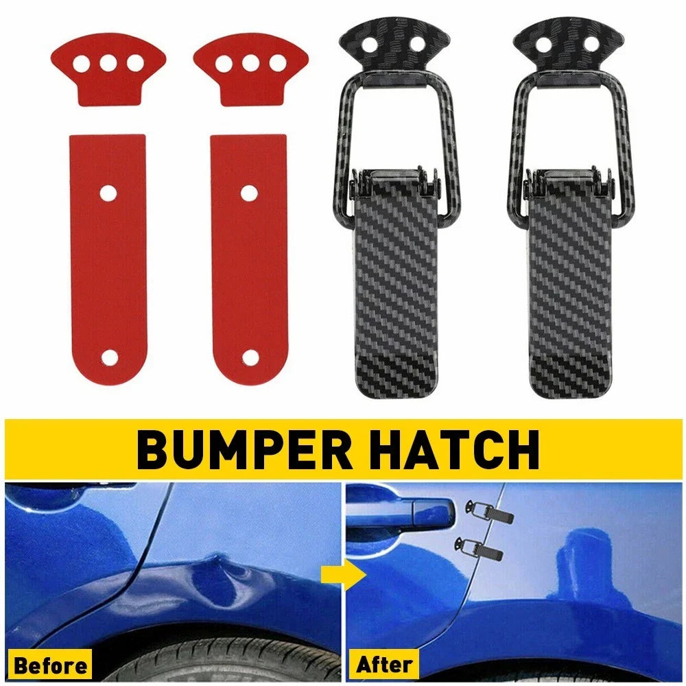 Bumper Fasteners - Quick Release Carbon Fiber (2 Pack)