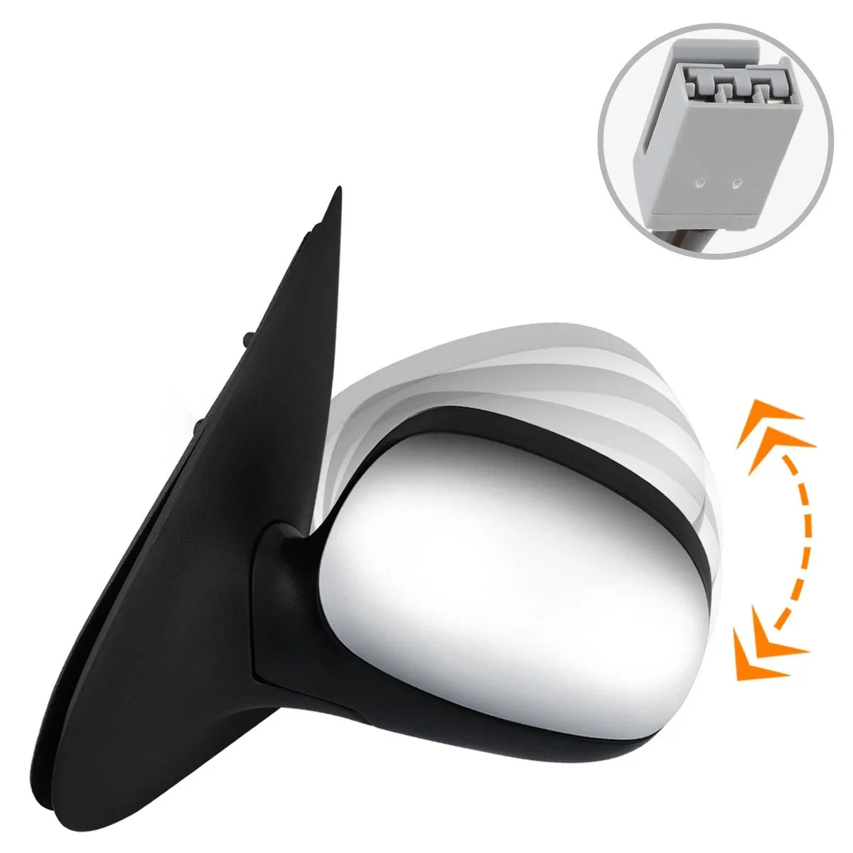 Adjustable Side View Door Mirror OE Style for 1997 Ford Expedition