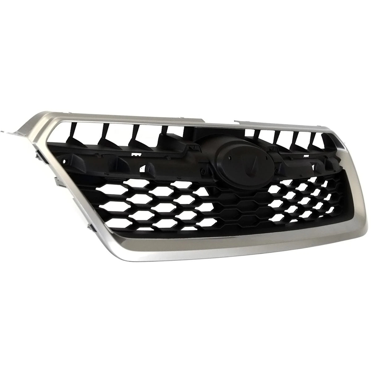 Grille Assembly for Subaru Impreza (2012–2014) Silver Shell Black Insert