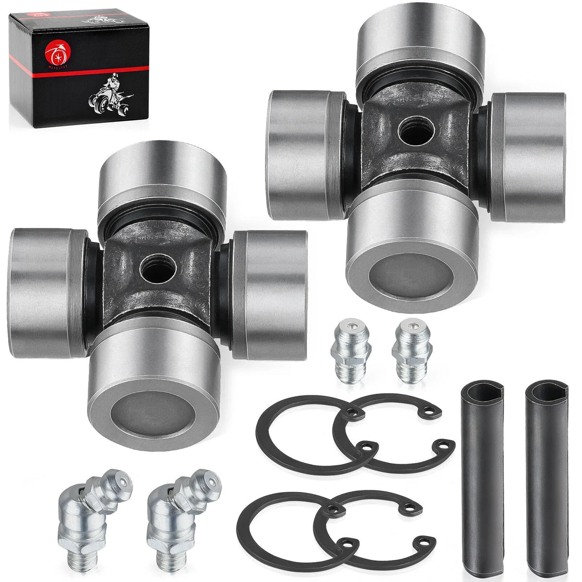 Front Drive Shaft U-Joint Pair for Polaris Sportsman 550 850 1000 (2011-2017)