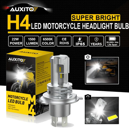 H4 9003 HB2 LED Headlight Conversion Kit for Motorcycle (6000K)