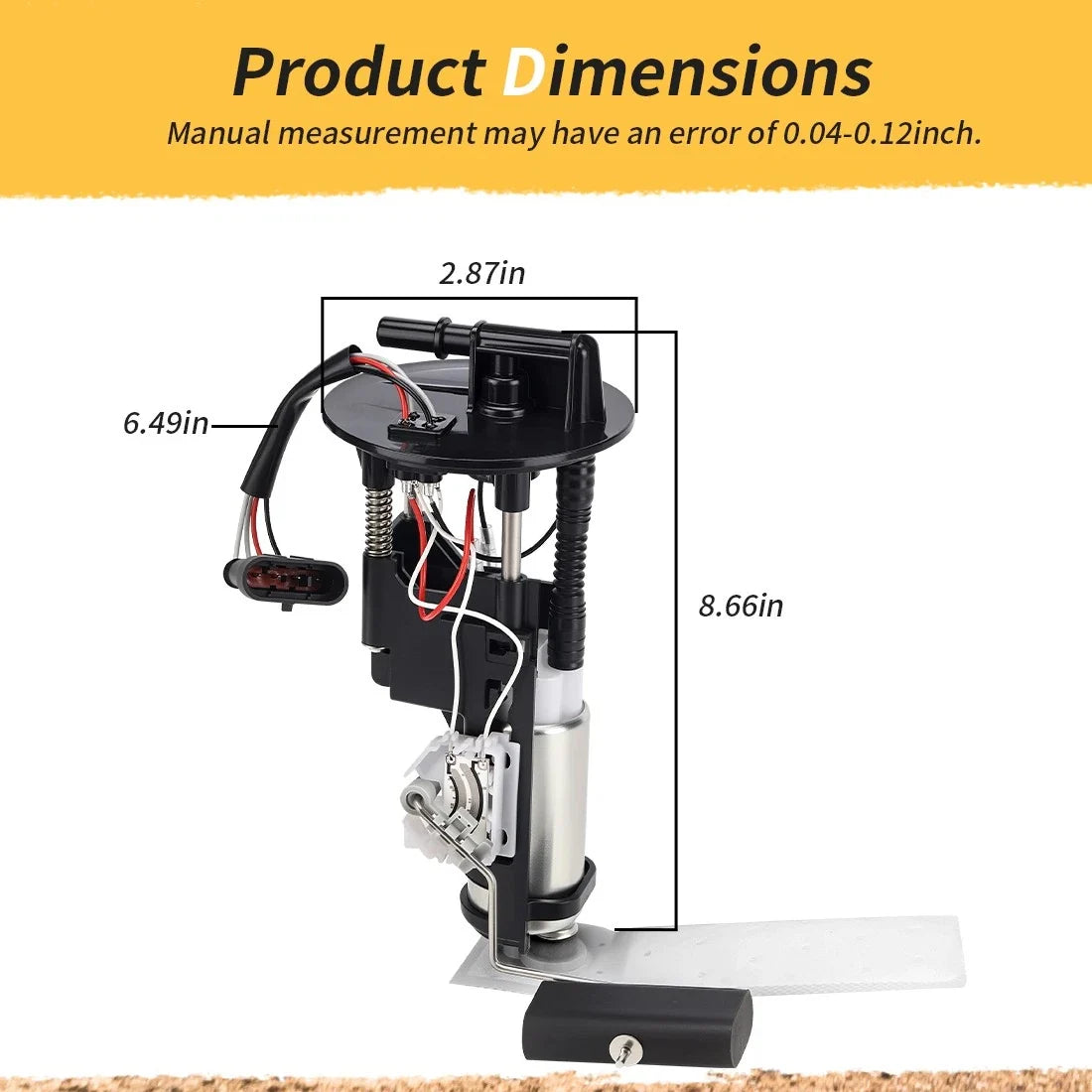 Fuel Pump Module Assembly + Tank Seal for General 1000 2016-2025