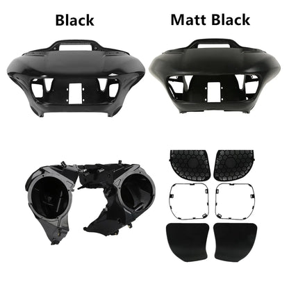 Inner Outer Fairing Speaker Covers for Harley Touring 2015-2023