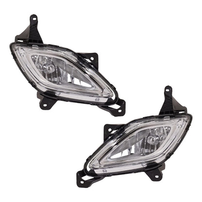 Fog Light Set for Hyundai Genesis (2011–2013) CAPA